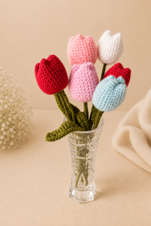 Close tulips