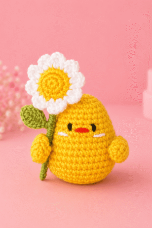 Chicky with daisy Plush