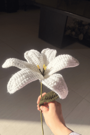 Crochet Lily Flower Bouquet
