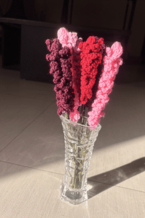 Crochet Lavender Stems