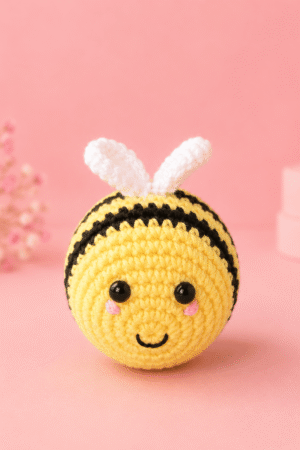 Honey Bee Crochet Plush