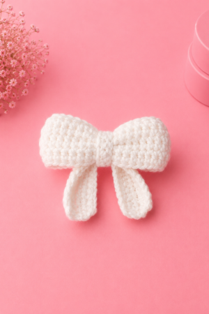 Bow hair clip